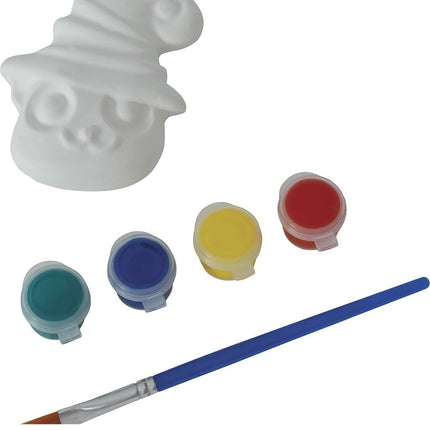 Gekleurde Schilderset Kat 6cm - Partywinkel - 8434077315187