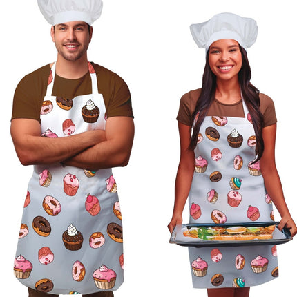 Gekleurde Schort Cupcakes van Fiestas Guirca koop je bij Partywinkel