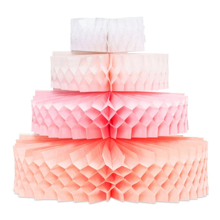 Gekleurde Tafeldecoratie Taart 23cm van Partydeco koop je bij Partywinkel