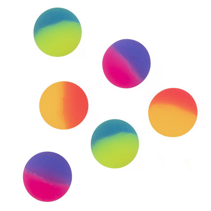 Gekleurde Uitdeelcadeautjes Stuiterballen 3cm 6st van Boland koop je bij Partywinkel