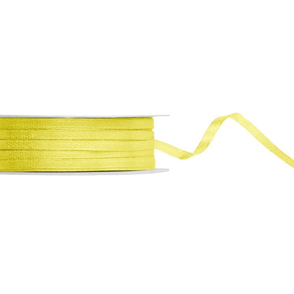 Gele Lint 3Mm 50m van Partydeco koop je bij Partywinkel