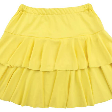 Gele Minirok Ruches van Boland koop je bij Partywinkel