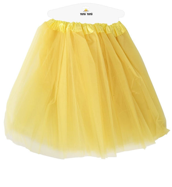 Gele Tutu Dames 60cm van Fiestas Guirca koop je bij Partywinkel