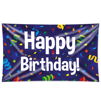 Gevelvlag Happy Birthday 1,5m van Paper Dreams koop je bij Partywinkel
