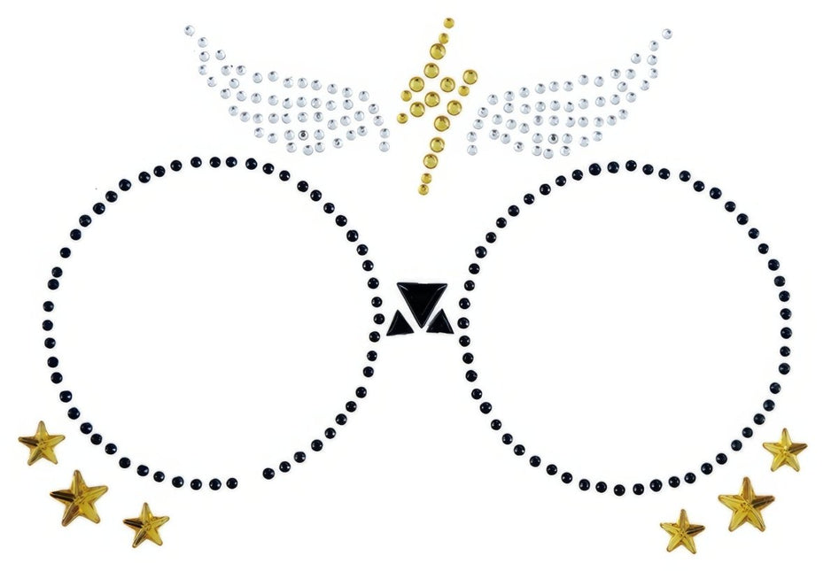 Gezicht Stickers Tovenaar van Fiestas Guirca koop je bij Partywinkel