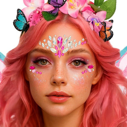 Gezichtsdecoratie Roze van Widmann koop je bij Partywinkel