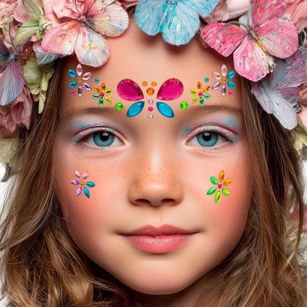 Gezichtsdecoratie Vlinder van Widmann koop je bij Partywinkel