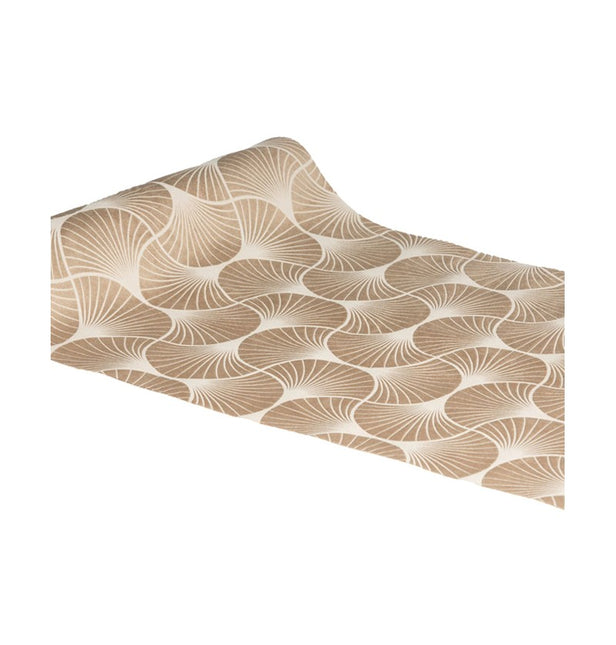 Traves de Mesa Nude Estampado Gingko 3m