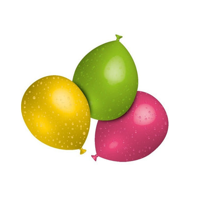 Globos de agua 9cm 100uds