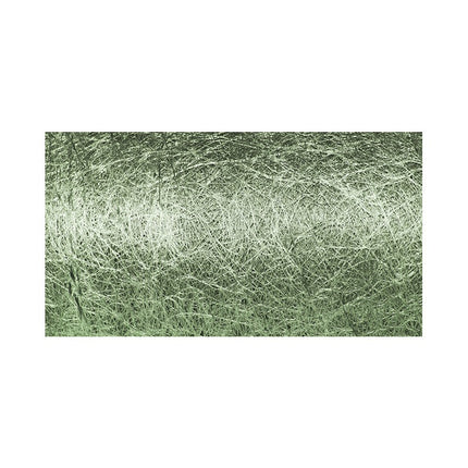 CINTA DECORATIVA VERDE BOSQUE BRILLANTE 10 CM X 10 M