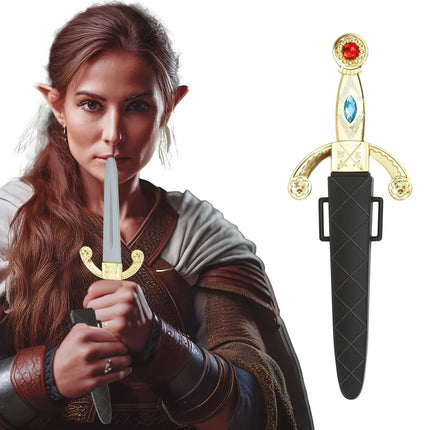 Goud Zilveren Nep Zwaard 26cm van Fiestas Guirca koop je bij Partywinkel