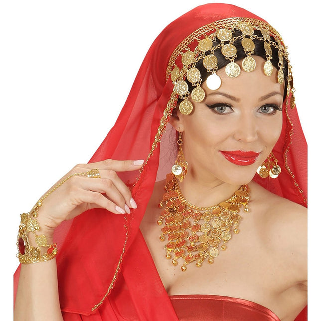 Gouden Armband Muntjes van Widmann koop je bij Partywinkel