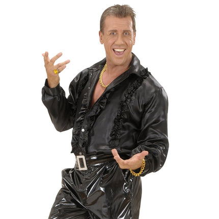 Gouden Armband Schakel van Widmann koop je bij Partywinkel