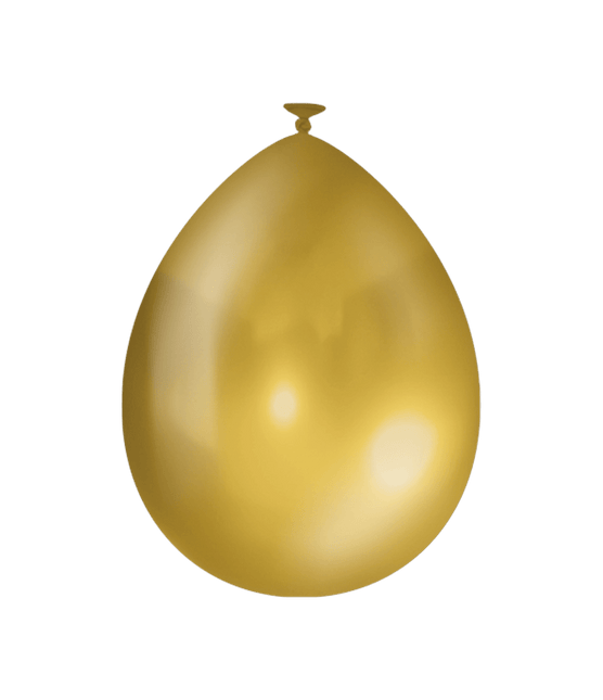 Gouden Ballonnen Metallic 30cm 25st - Partywinkel - 8716764243721