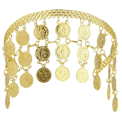 Gouden Hoofdband Muntjes van Widmann koop je bij Partywinkel