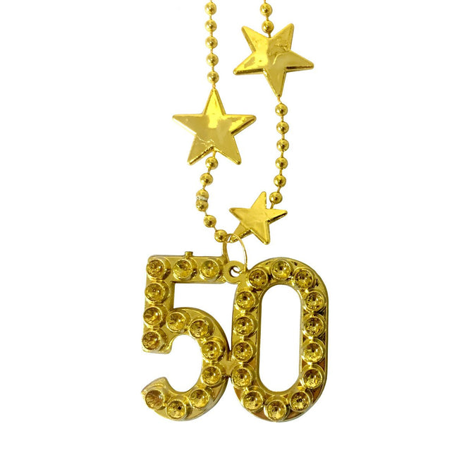 Gouden Ketting 50 Jaar Ster van Folat koop je bij Partywinkel