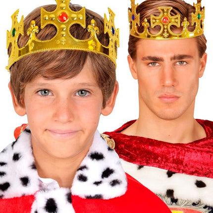 Gouden Kroon Uni van Widmann koop je bij Partywinkel