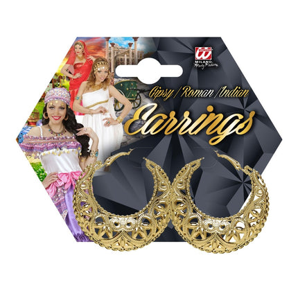 Gouden Oorbellen Zigeuner/Romeinse van Widmann koop je bij Partywinkel