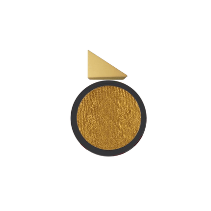 Gouden Schmink met Spons 9gr - Partywinkel - 8434077156315