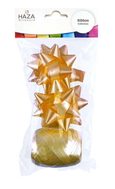 Gouden Strik Set 3 delig van Haza Witbaard koop je bij Partywinkel