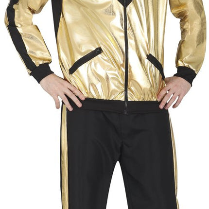 Gouden Trainingspak Fout Heren van Fiestas Guirca koop je bij Partywinkel