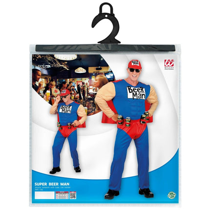 Grappig Kostuum Heren Bier Man van Widmann koop je bij Partywinkel