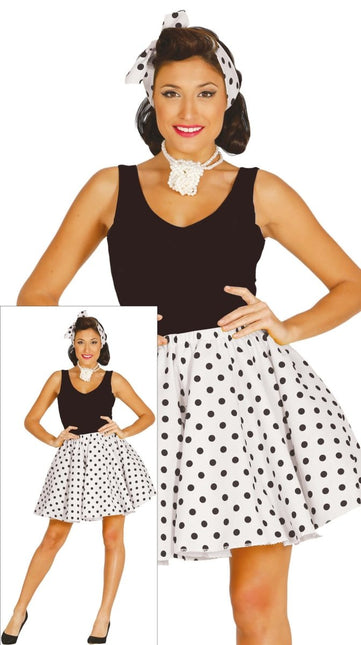 Grease Kostuum Dames Wit van Fiestas Guirca koop je bij Partywinkel