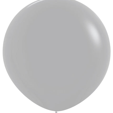 Grijze Ballonnen 91cm 10st van Sempertex koop je bij Partywinkel