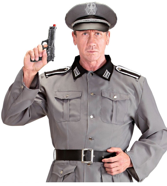 Grijze Nep Pistool 19cm van Widmann koop je bij Partywinkel