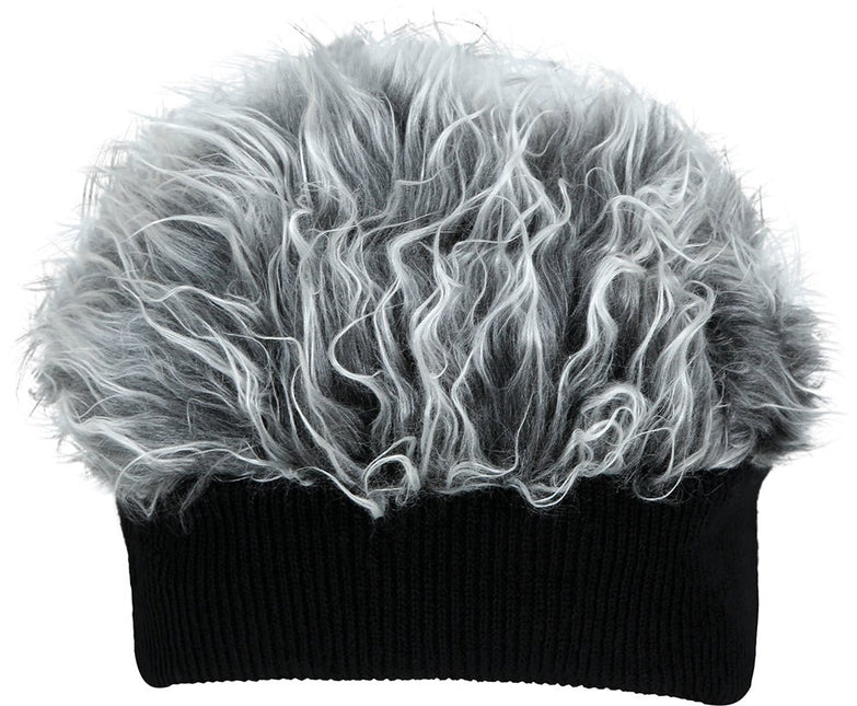 Grijze Pruik Met Band Volwassen van Fiestas Guirca koop je bij Partywinkel
