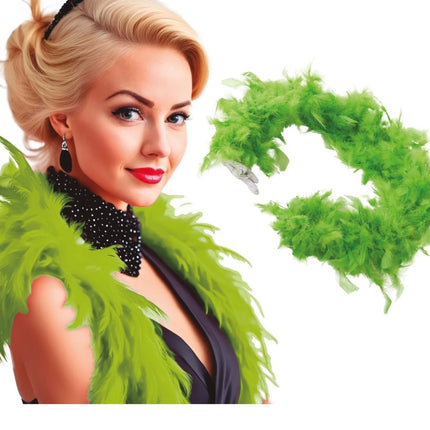 Groene Boa 1,80m van Fiestas Guirca koop je bij Partywinkel