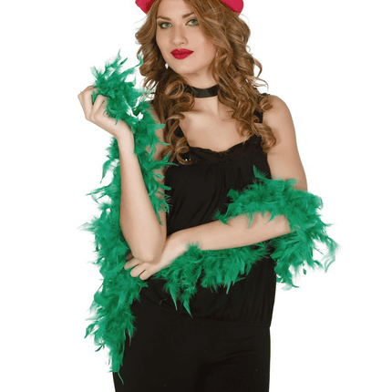 Groene Boa 40gr 1,8m van Fiestas Guirca koop je bij Partywinkel