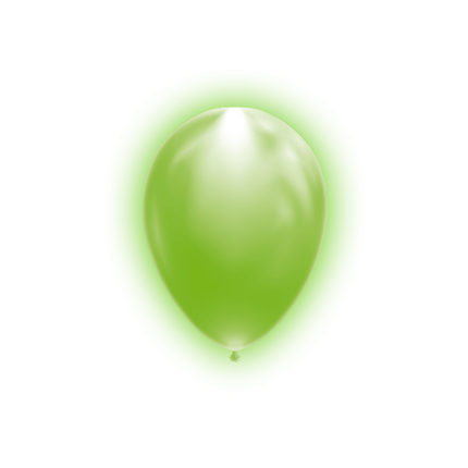 Groene Led Ballonnen 26cm 5st van WeFiesta koop je bij Partywinkel