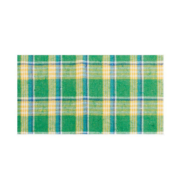 Groene Lint Madras 10Cm 5m van CHAKS koop je bij Partywinkel