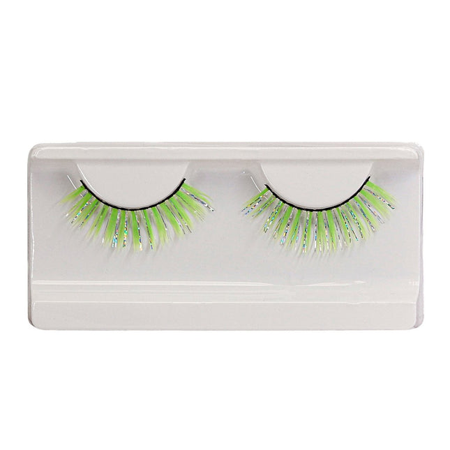Groene Nep Wimpers van Widmann koop je bij Partywinkel