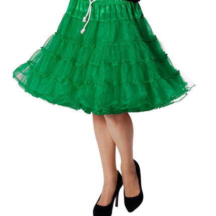 Groene Petticoat Luxe van Wilbers & Wilbers koop je bij Partywinkel