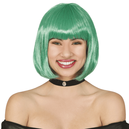 Groene Pruik van Fiestas Guirca koop je bij Partywinkel