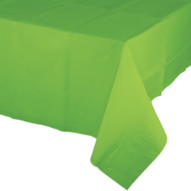 Groene Tafelkleed Plastic 2,74m van Creative Converting koop je bij Partywinkel