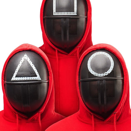 Guard masker driedelige set van Rubies koop je bij Partywinkel