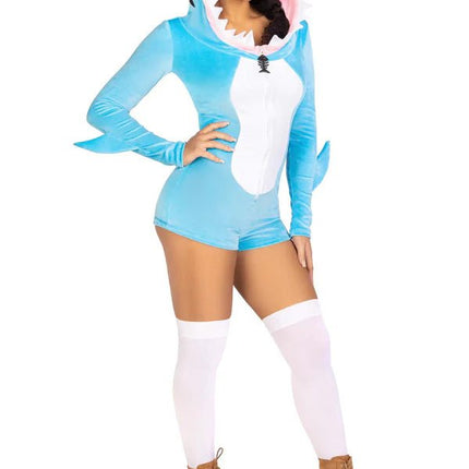Haai Kostuum Dames Bodysuit Leg Avenue - Partywinkel - 714718568201