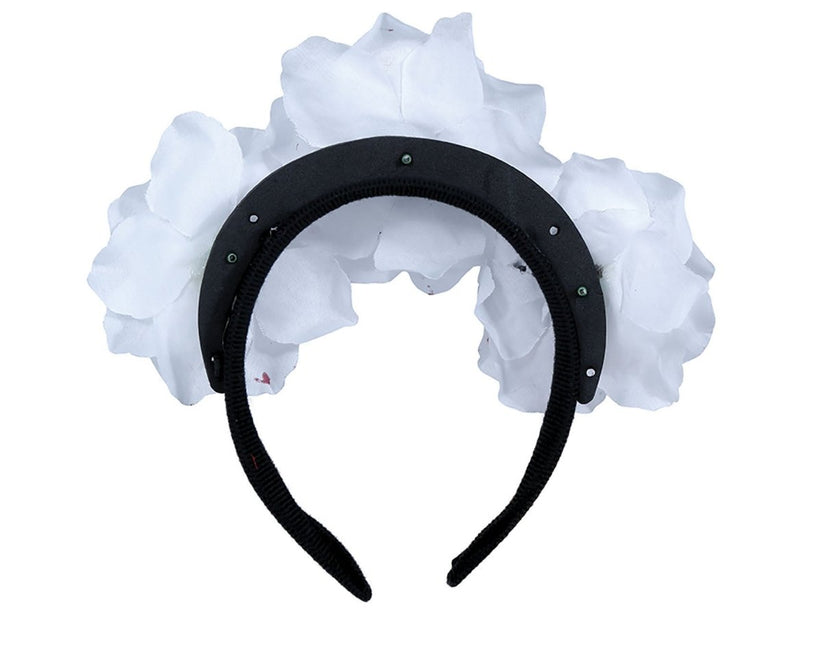 Haarband Bloederige Bloemen van Fiestas Guirca koop je bij Partywinkel