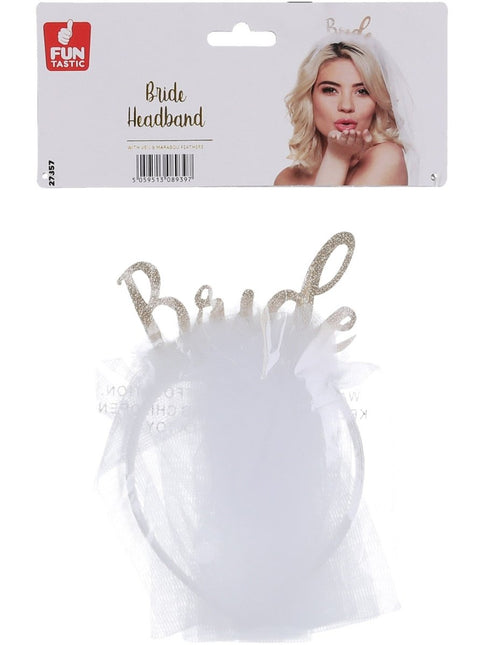 Haarband Bride van Smiffys koop je bij Partywinkel