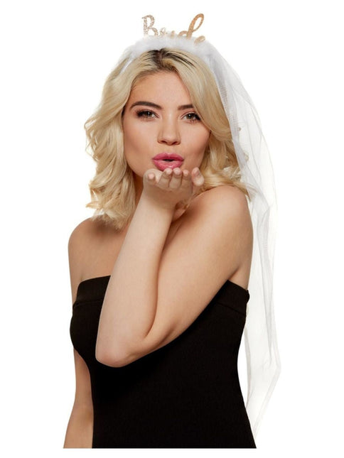 Haarband Bride van Smiffys koop je bij Partywinkel