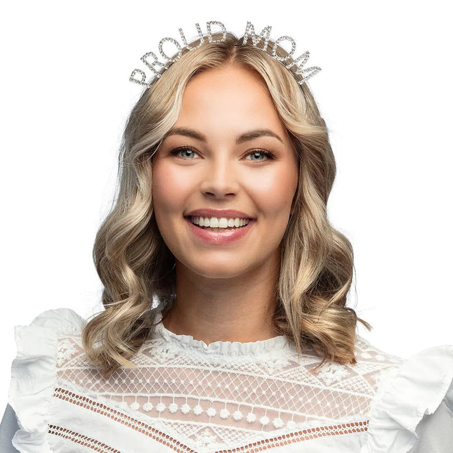 Haarband Proud Mom van Boland koop je bij Partywinkel