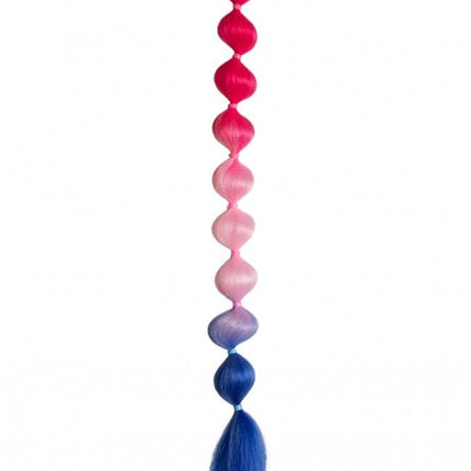 Hair Extension Festival Red/Pink/Blue van PXP Professional Colours koop je bij Partywinkel