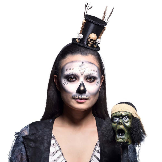 Halloween 12 - Maandslenzen Voodoo Swirl van Boland koop je bij Partywinkel