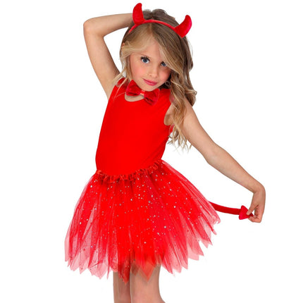 Halloween Accessoireset Rood Duivel van Widmann koop je bij Partywinkel