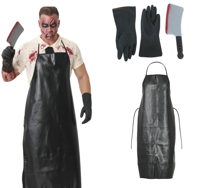 Halloween Accessoireset Slager 4 delig van Fiestas Guirca koop je bij Partywinkel