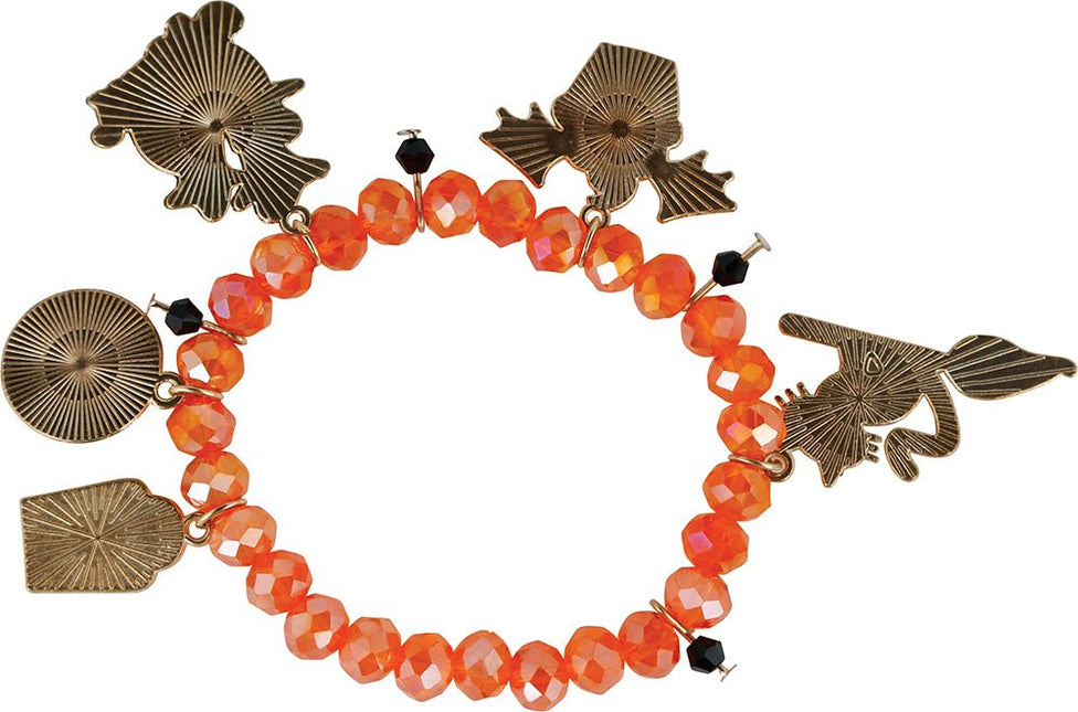 Halloween Armband Oranje van Fiestas Guirca koop je bij Partywinkel
