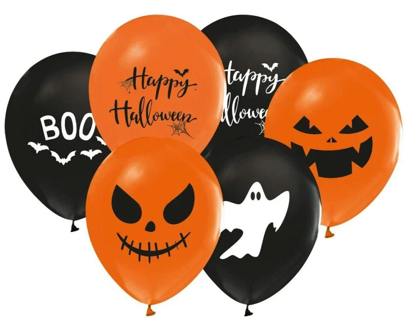 Halloween Ballonnen 30,5cm 8st van WeFiesta koop je bij Partywinkel
